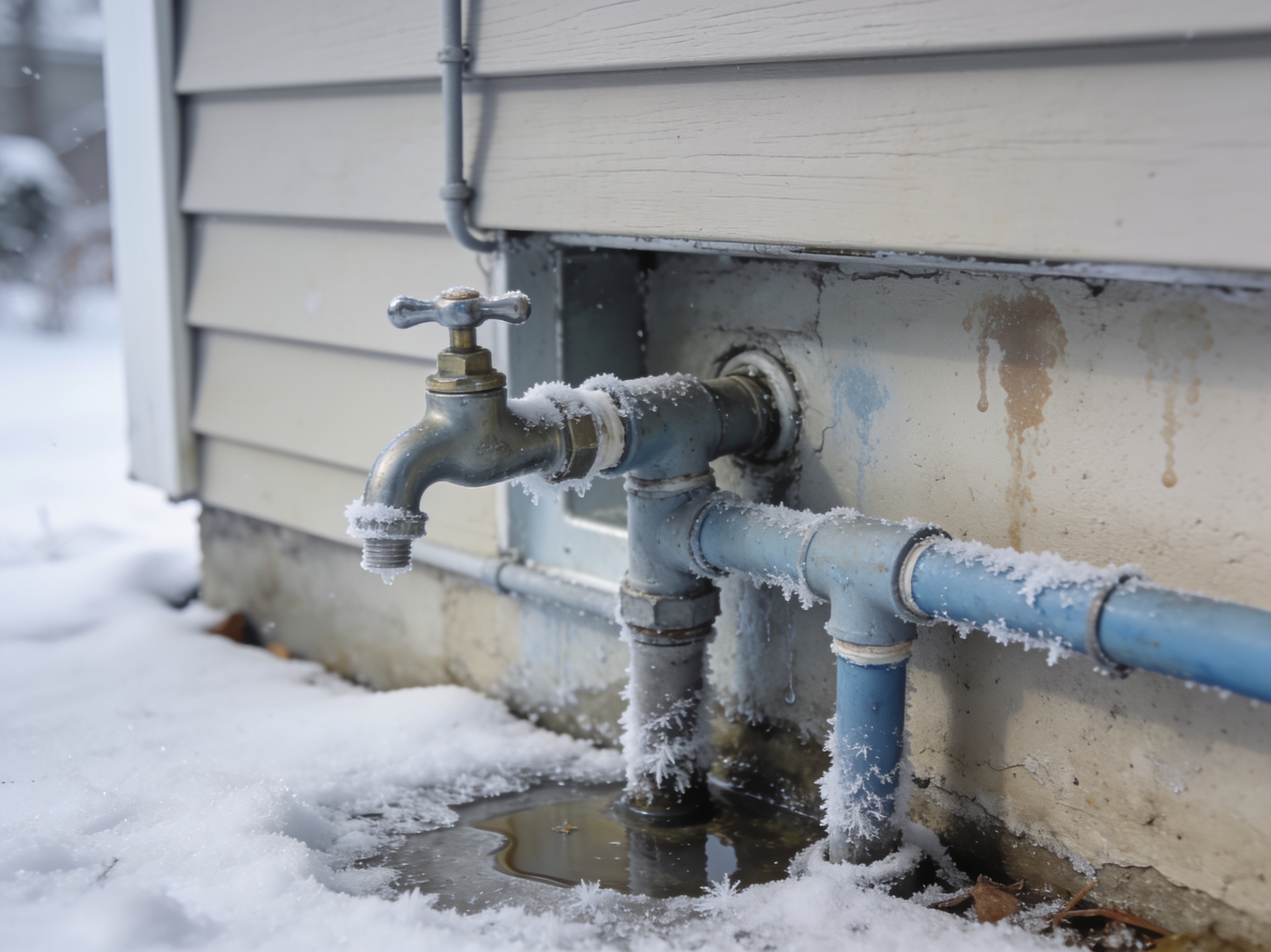 Winter Hidden Leak Risks for Delaware Ohio Plumbing