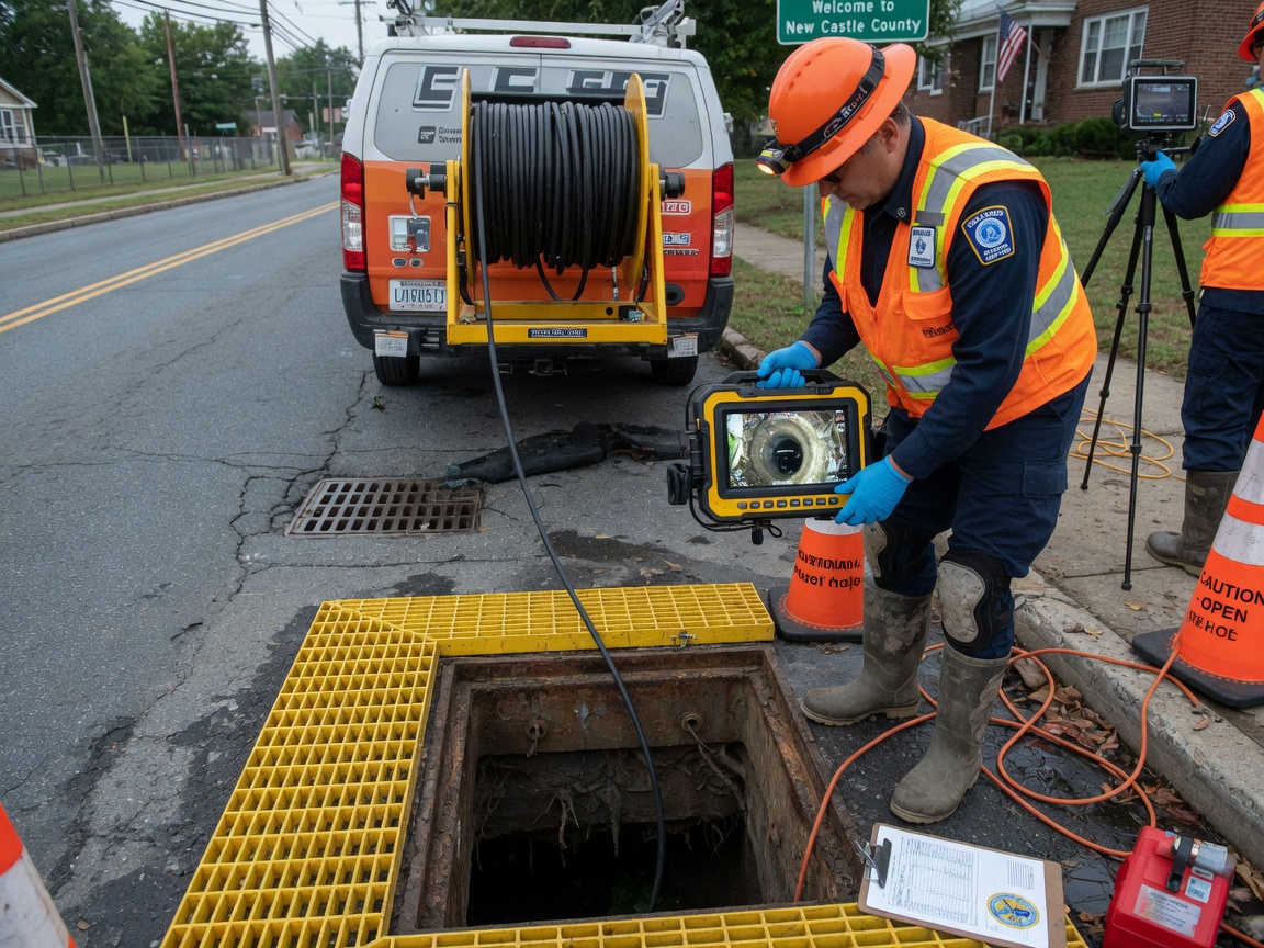 Sewer Line Inspection in Delaware
