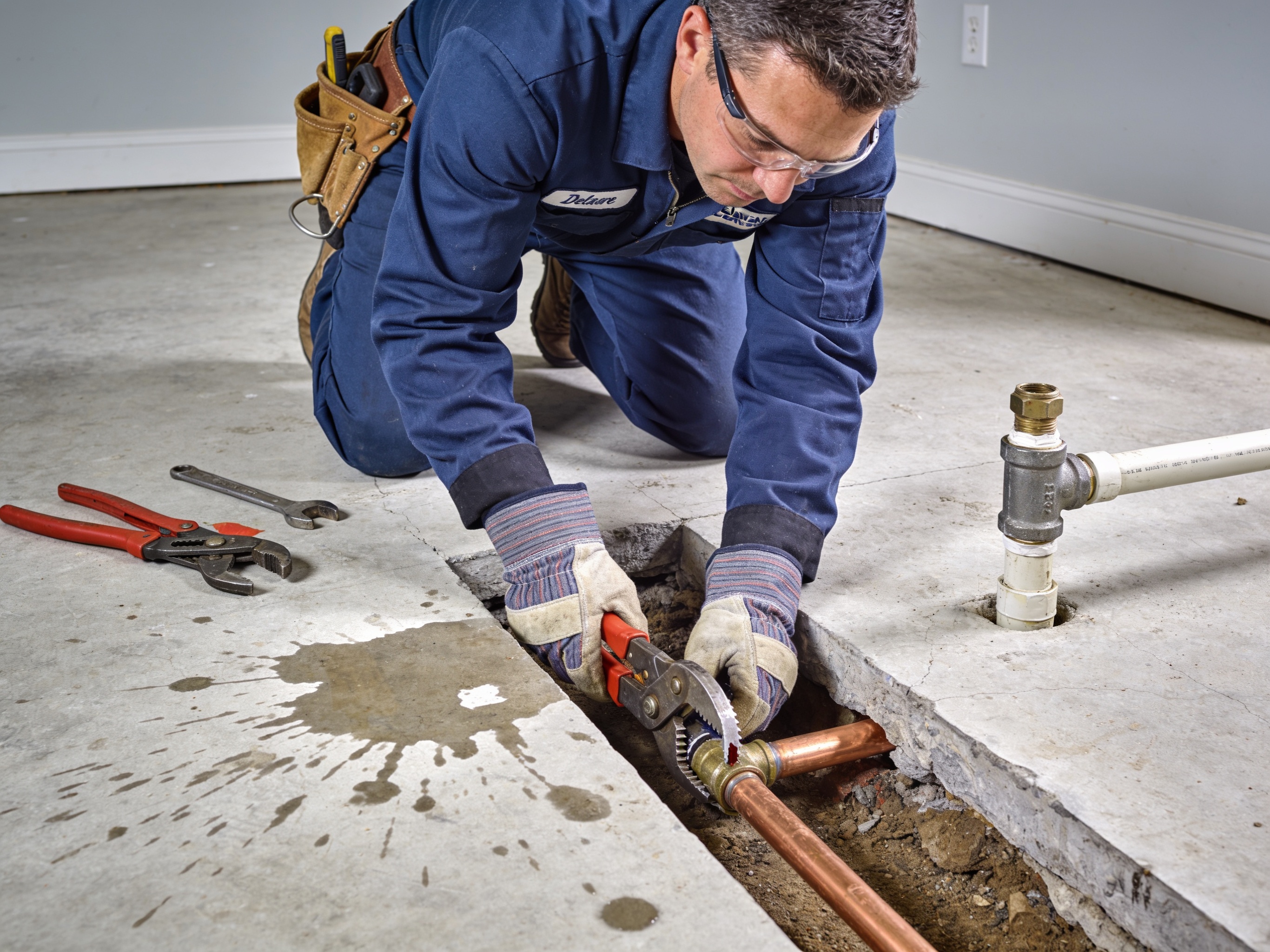 Slab Leak Repair in Delaware